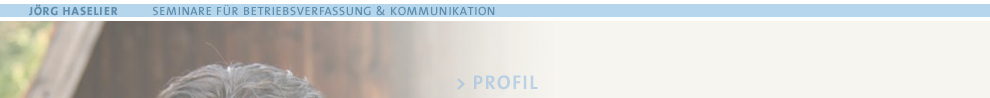 Haselier Seminar Profil